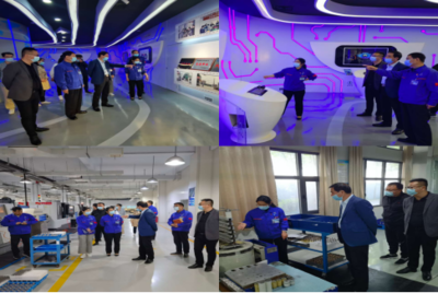 校企聯(lián)動(dòng)--信工學(xué)院院長劉民慶一行赴新鄉(xiāng)北方車輛儀表考察調(diào)研